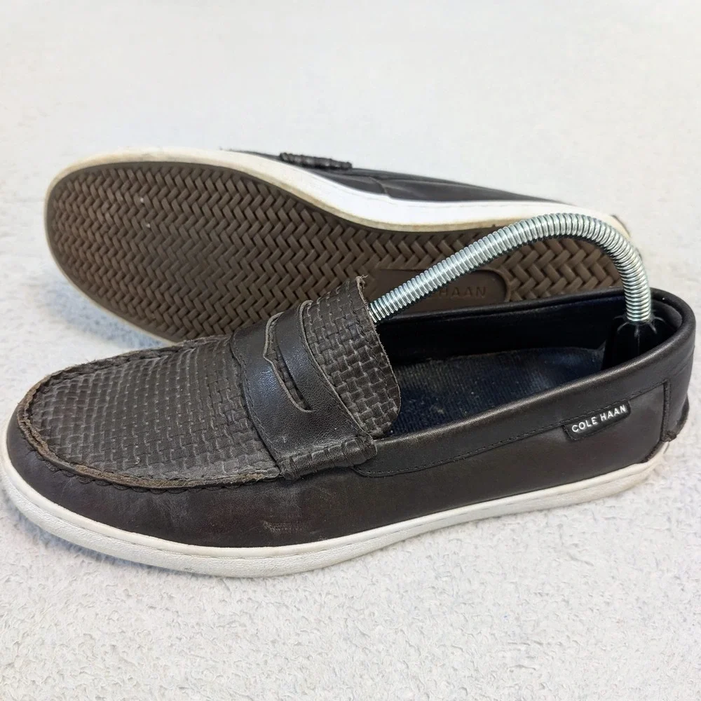 Cole‎ Haan Pinch Weekender Cordovan Stormcloud Penny Loafer Men's 8.5 C27301